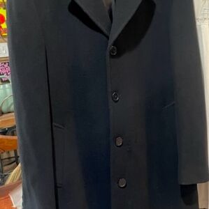 100% Wool Long Overcoat Mino Lombardi